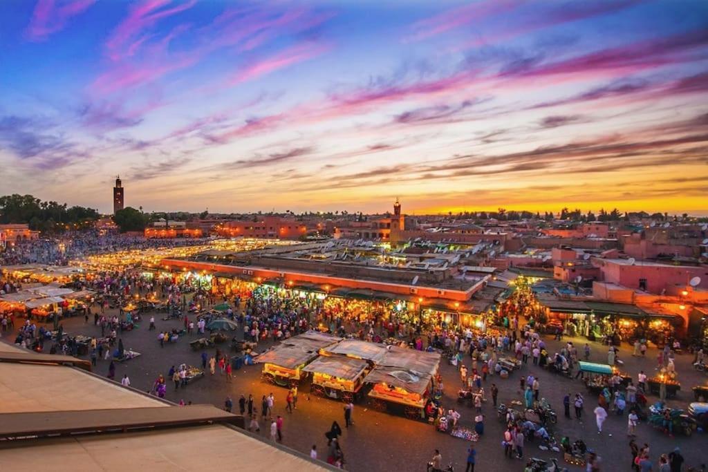 Luxury Refuge - Marrakech Centre Lägenhet Marrakesh Exteriör bild